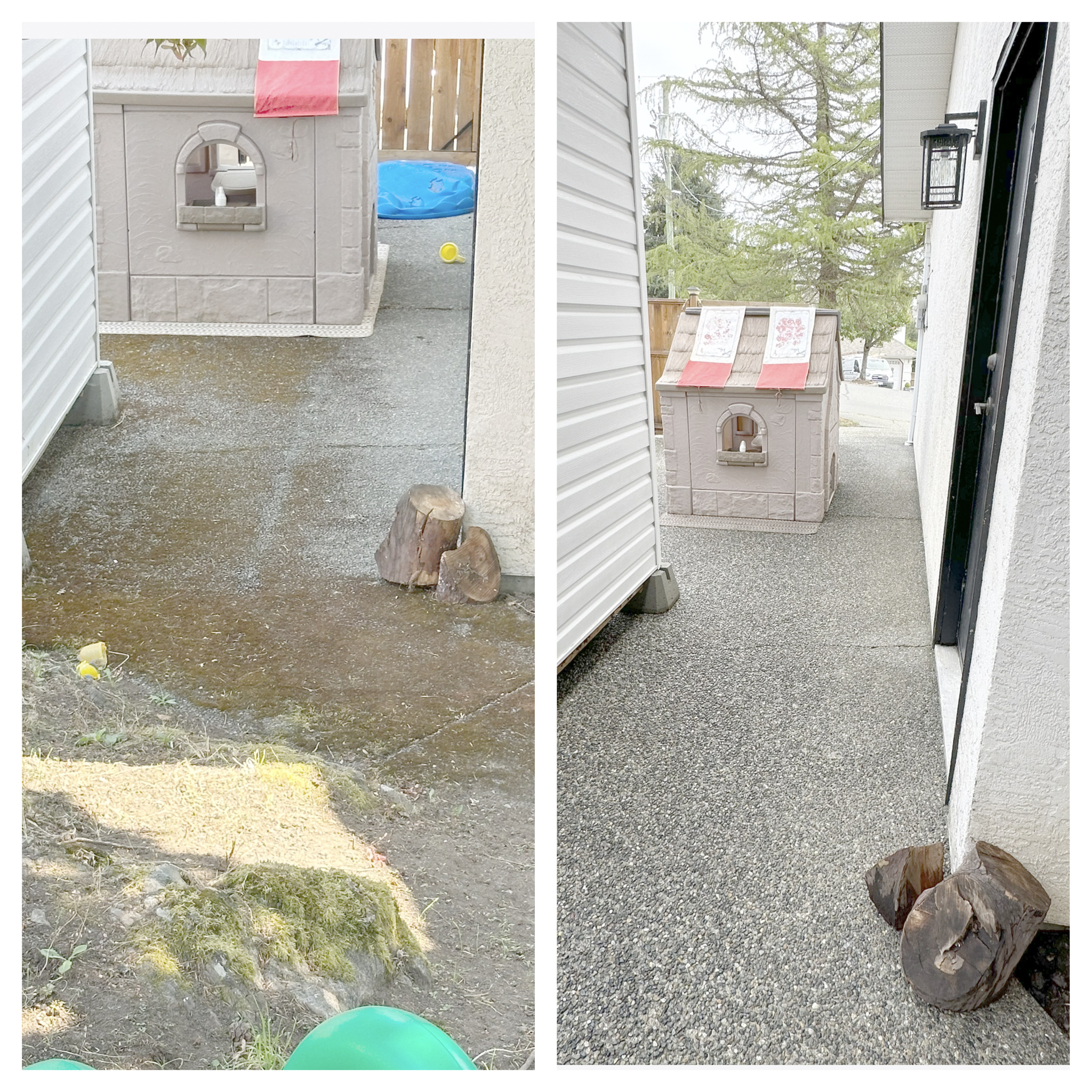 Project before and after